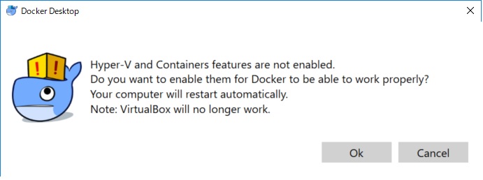 docker hyper v vs virtualbox
